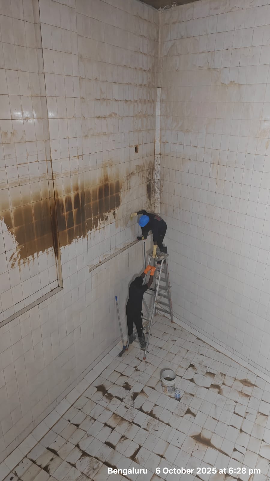 Cleaning in Progress
